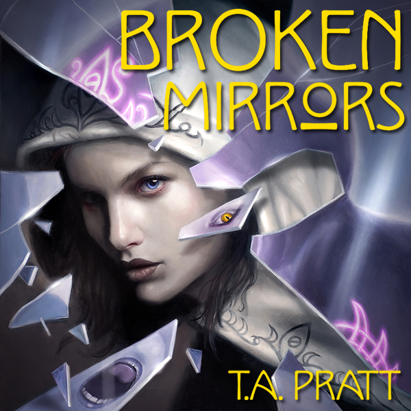 Broken Mirrors Audible Cover